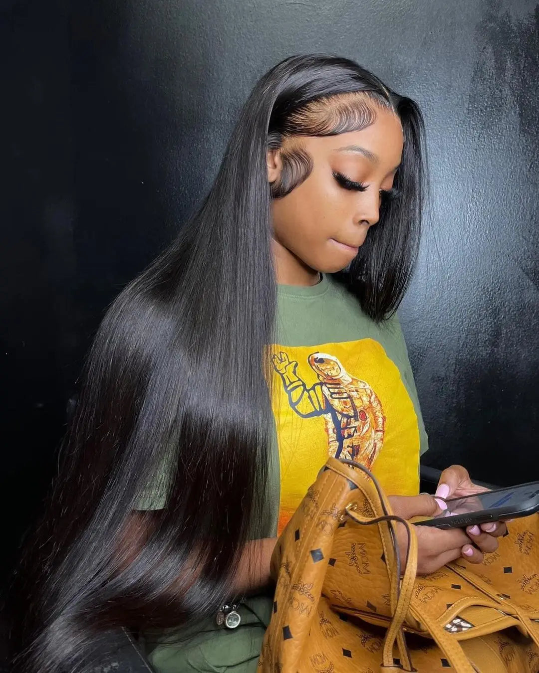 LaceLux HD Lace Wig – Ultra High Density 250%/300% Straight Human Hair