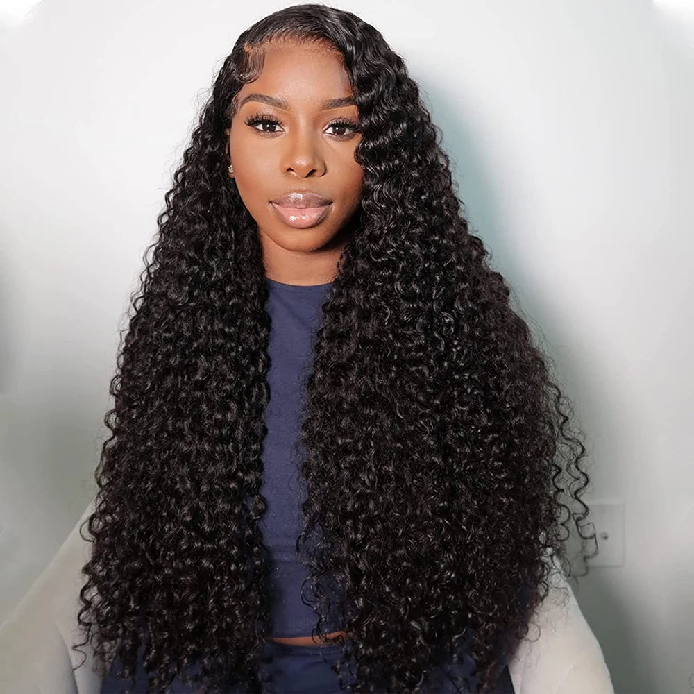 LaceLux Deep Wave Hair Bundles – 100% Human Hair (12A Raw Hair)