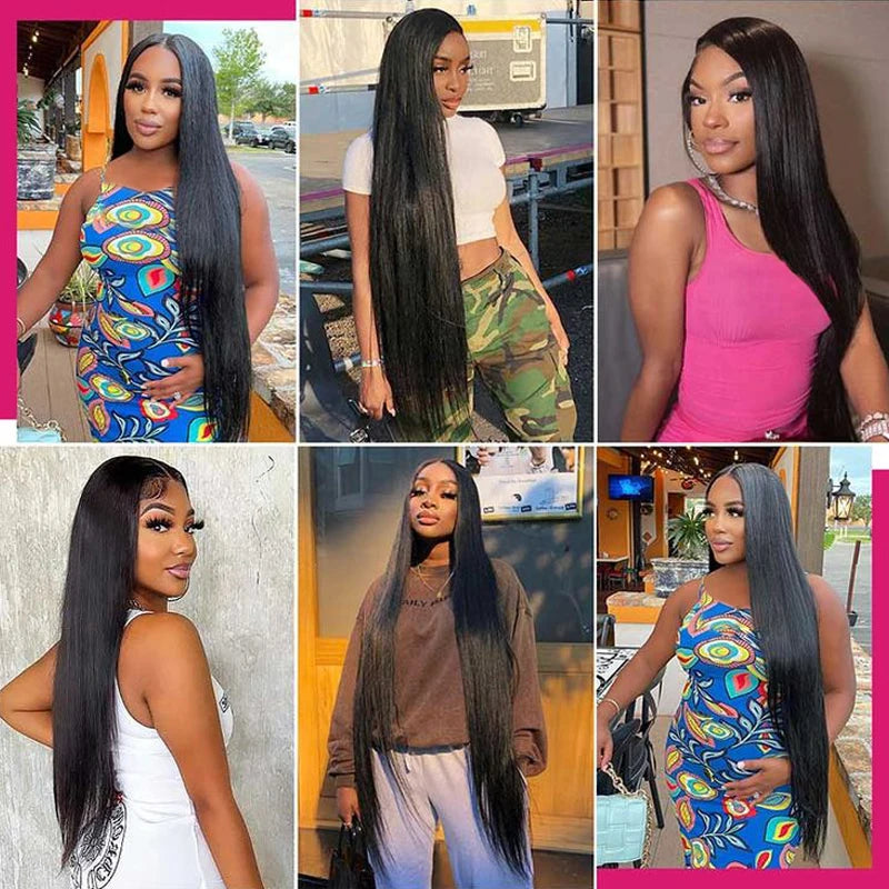 LaceLux HD Lace Wig – Ultra High Density 250%/300% Straight Human Hair