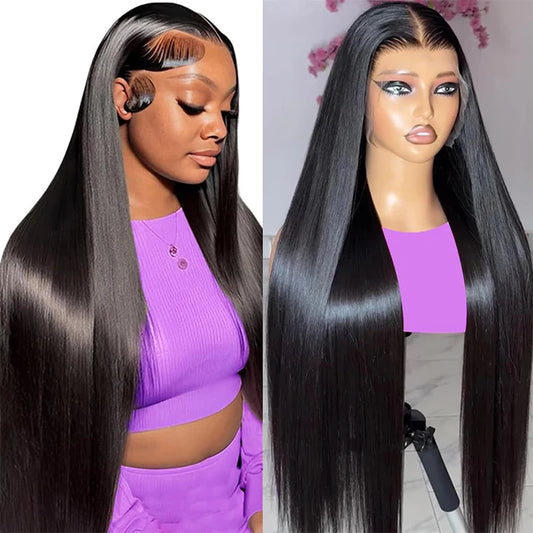 LaceLux HD Lace Wig – Ultra High Density 250%/300% Straight Human Hair
