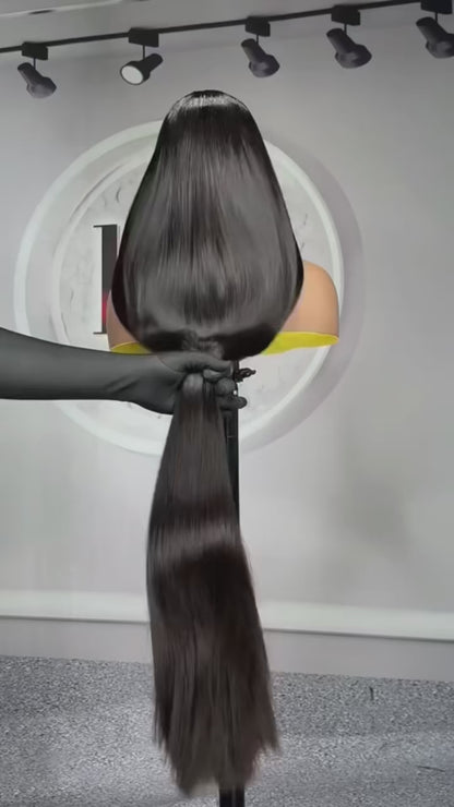 LaceLux HD Lace Wig – Ultra High Density 250%/300% Straight Human Hair